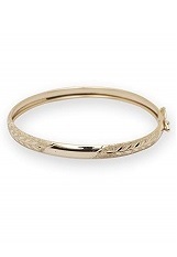 beautiful unique designed gold baby bangles